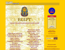 Tablet Screenshot of egipt.amra.pl