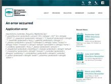 Tablet Screenshot of amra.org