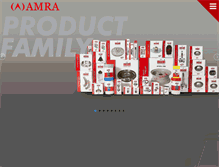 Tablet Screenshot of amra.co.in