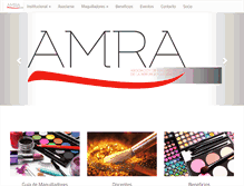 Tablet Screenshot of amra.com.ar